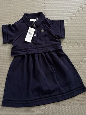 NWT Lacoste girls polo dress